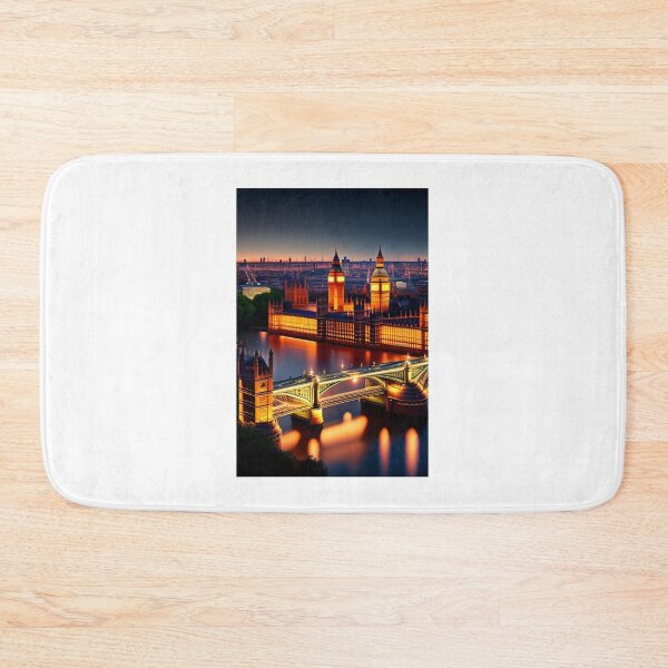 Item preview, London Skyline At Night designed and sold by Deadlyhal.
