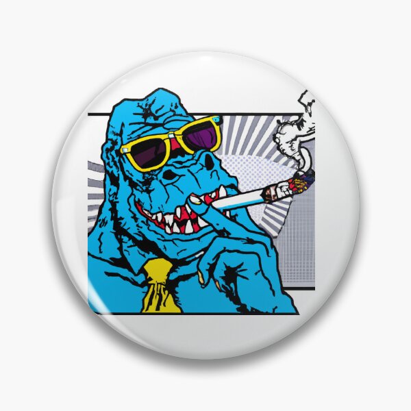 Item preview, Cool dinosaur smoking a cigarette gift designed and sold by TeeArtistry.