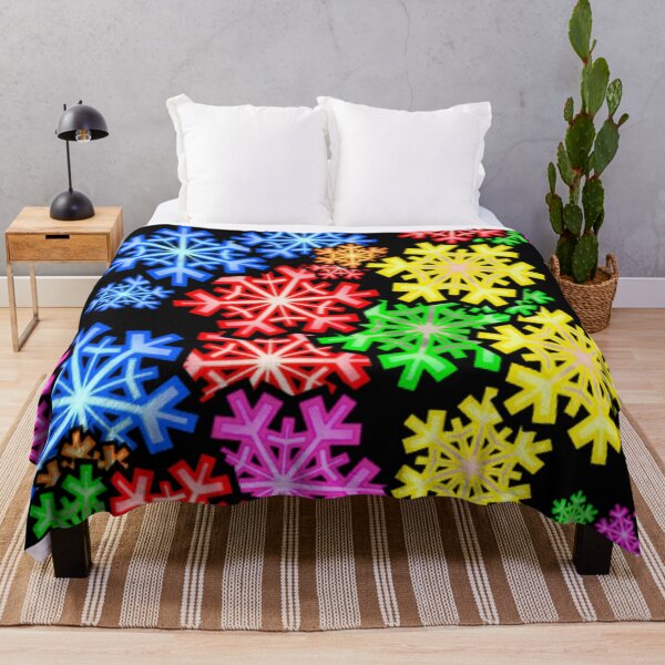 Item preview, Colorful snowflakes designed and sold by zeljana0504.