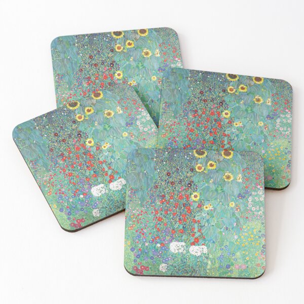 Item preview, Farm Garden with Sunflowers | Gustav Klimt designed and sold by LaMadeleine.