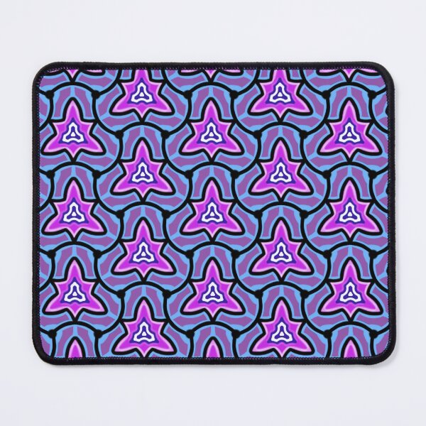 Item preview, Pink and Purple Vintage Hexagonal Boho Pattern Design designed and sold by Mitch616Art.