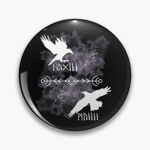 Item preview, Huginn and Muninn Ravens designed and sold by RoxXxaNa94.