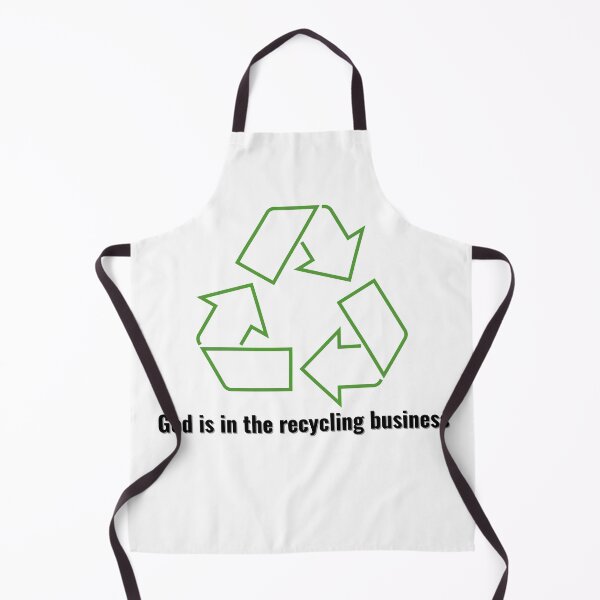 Item preview, God is in the recycling business V1 Black Lettering designed and sold by Family Journey with God.