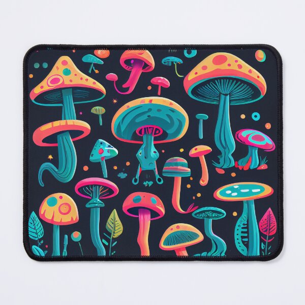 Item preview, Vegan People Life Mushroom Pattern designed and sold by Omni ⭐⭐⭐⭐⭐.