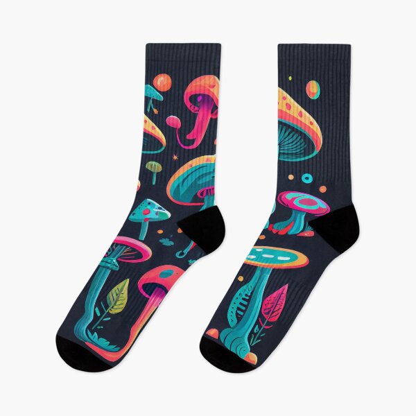 Item preview, Vegan People Life Mushroom Pattern designed and sold by Omni ⭐⭐⭐⭐⭐.