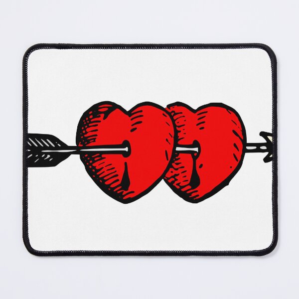 Item preview, Tattoo Hearts and Arrow Design designed and sold by arrangingclouds.