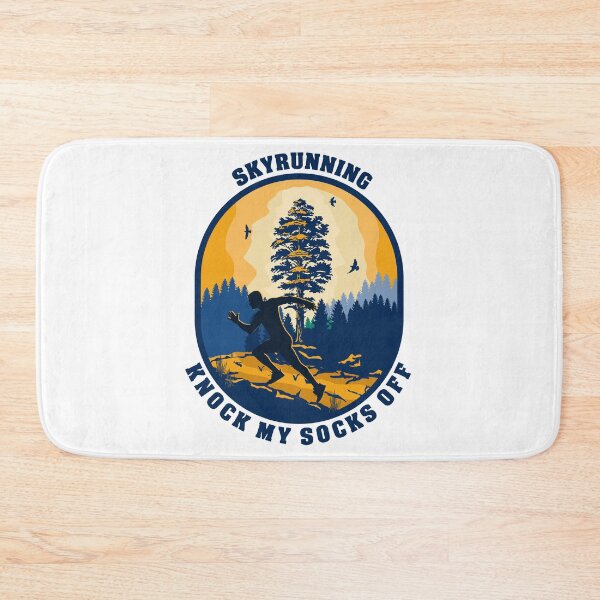 Item preview, Skyrunning Knock my socks off funny running quote extreme sport activity outdoor designed and sold by HomeCoquette.