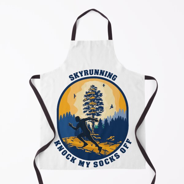 Item preview, Skyrunning Knock my socks off funny running quote extreme sport activity outdoor designed and sold by HomeCoquette.