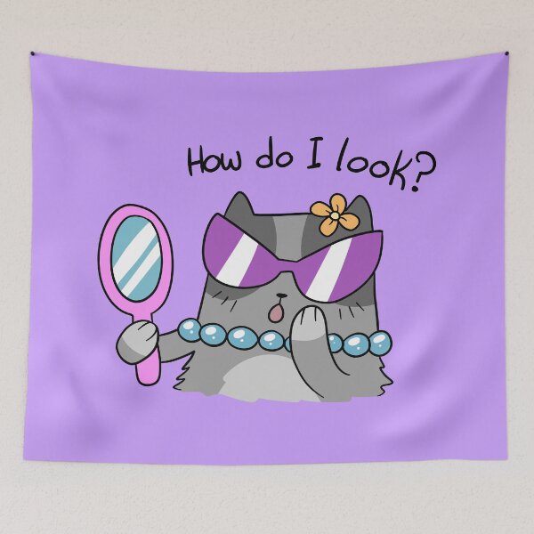 Item preview, "How do I look? Fancy Cat designed and sold by SaradaBoru.