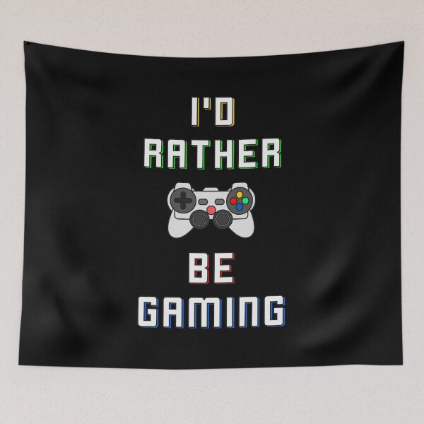 Item preview, I'd Rather Be Gaming designed and sold by Essenti4lgoods.