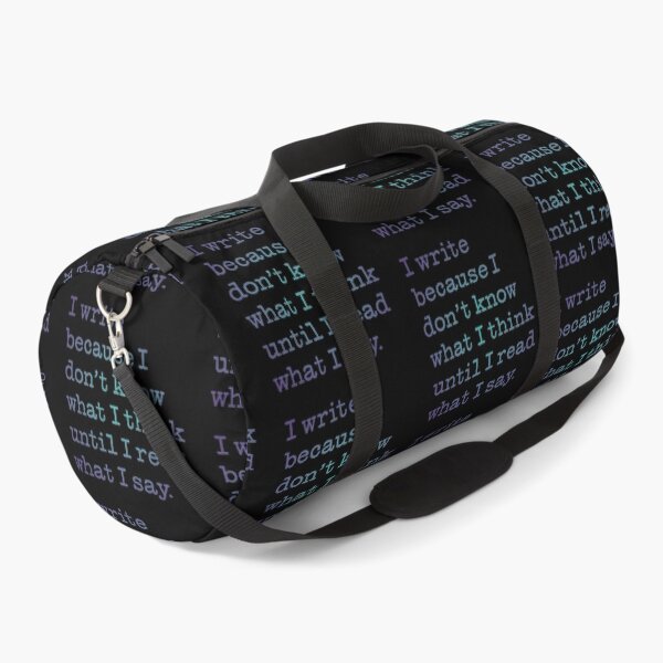 Item preview, I write because I don't know what I think until I read what I say. v.1 designed and sold by x1brett.