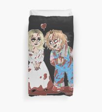 Chucky and Tiffany Duvet Cover