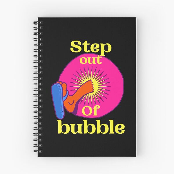 Item preview, Step out of bubble t-shirt design designed and sold by teedesigndaily.
