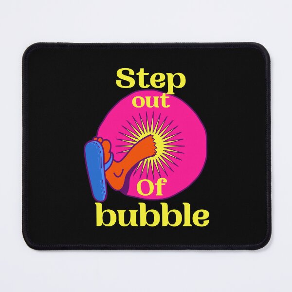 Item preview, Step out of bubble t-shirt design designed and sold by teedesigndaily.