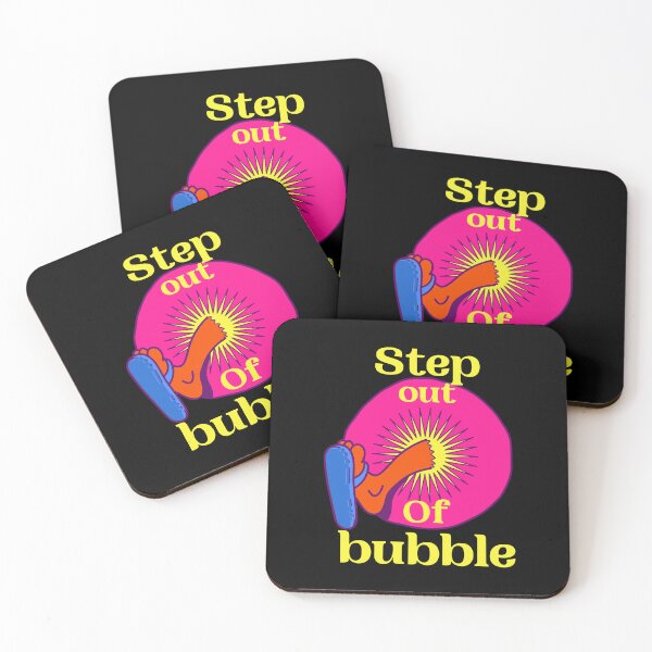 Item preview, Step out of bubble t-shirt design designed and sold by teedesigndaily.