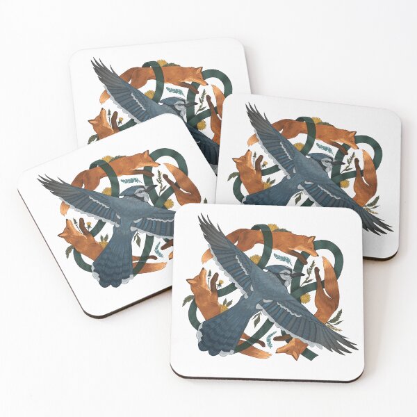 Item preview, Forest Animals Decorative Illustration designed and sold by LizIllustrates.