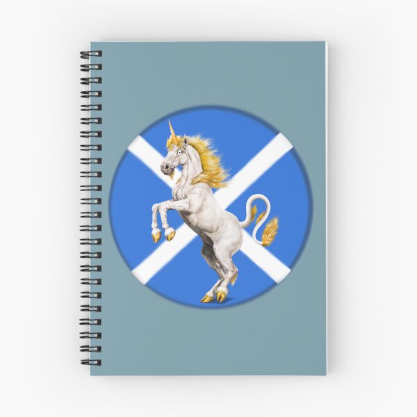 Item preview, Proud to be a Scottish Unicorn | Cartoon Scottish Flag  designed and sold by Snootrac.