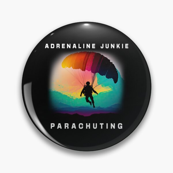 Item preview, Adrenaline Junkies - A Parachute Design designed and sold by Mindful-Designs.
