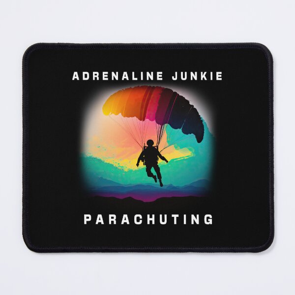 Item preview, Adrenaline Junkies - A Parachute Design designed and sold by Mindful-Designs.