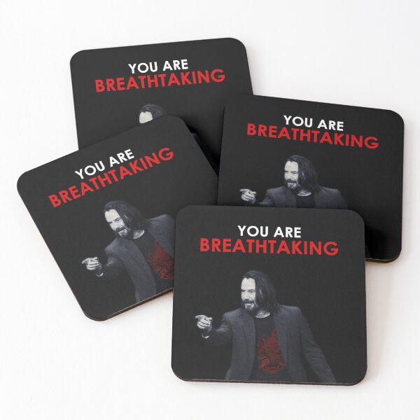 Item preview, Keanu Reeves you're breathtaking designed and sold by MiyKu.