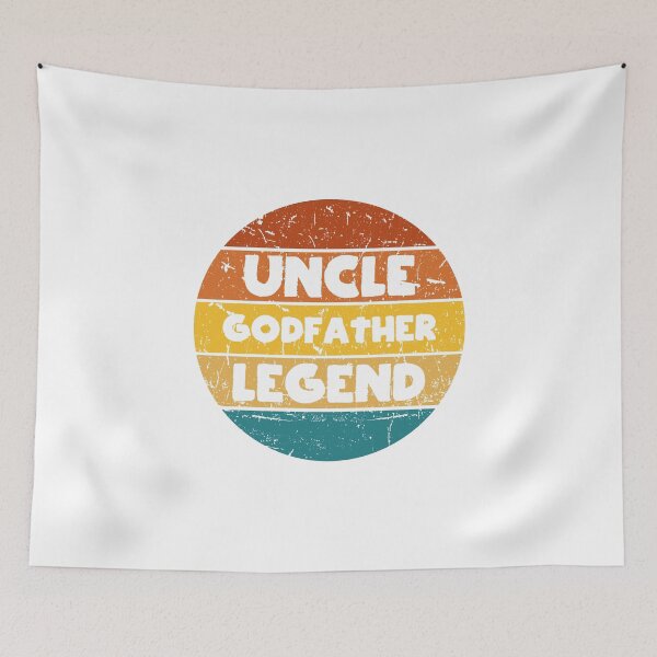 Item preview, Uncle Godfather Legend - Retro Sunset designed and sold by hijackhippo.