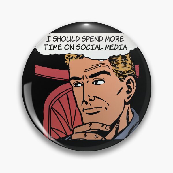 Item preview, 'I Should Spend More Time on Social Media' Bad Financial Decisions - Funny Retro Comic Book designed and sold by Ridiculam Toga.