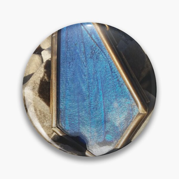 Item preview, Blue Morpho Wing Necklace designed and sold by OnigiriSuiko.