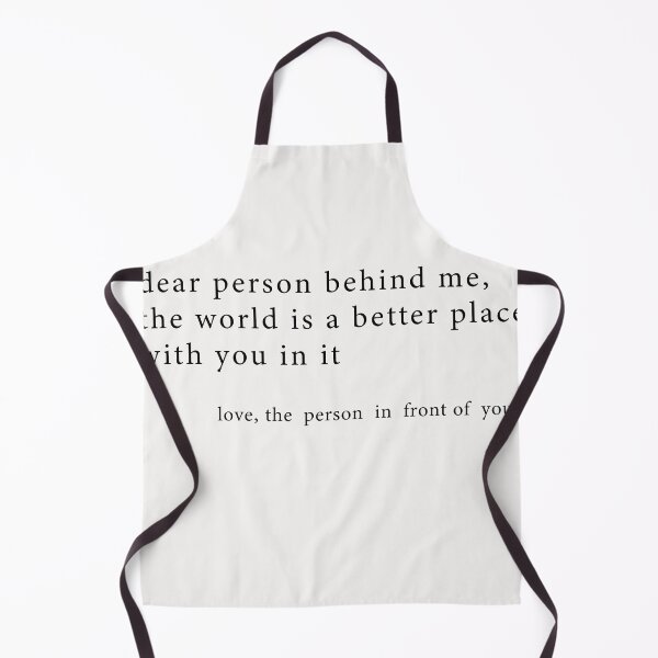Item preview,  Dear Person Behind Me, The World Is A Better Place With You designed and sold by HSjem.