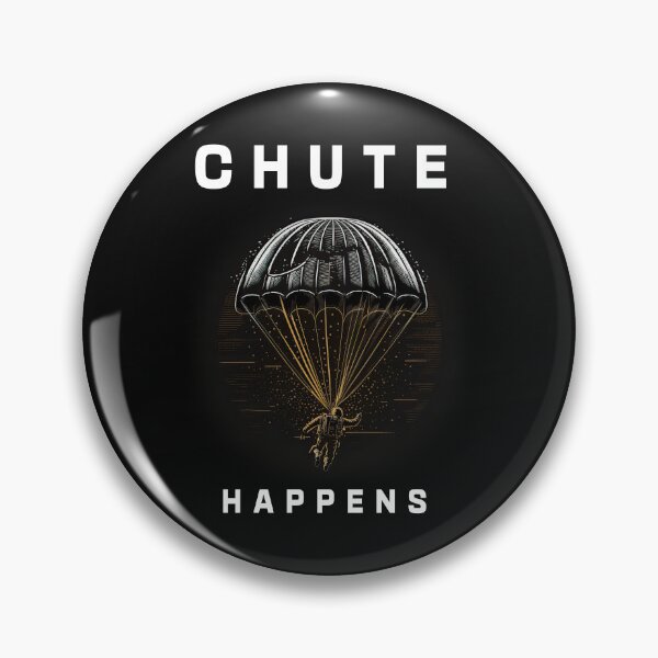 Item preview, Chute Happens - A Parachute Design designed and sold by Mindful-Designs.