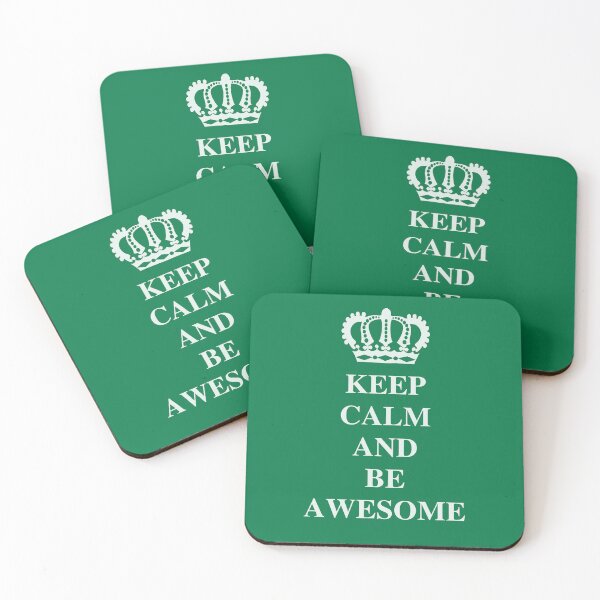 Item preview, Keep Calm and Be Awesome designed and sold by 4CoolKats.