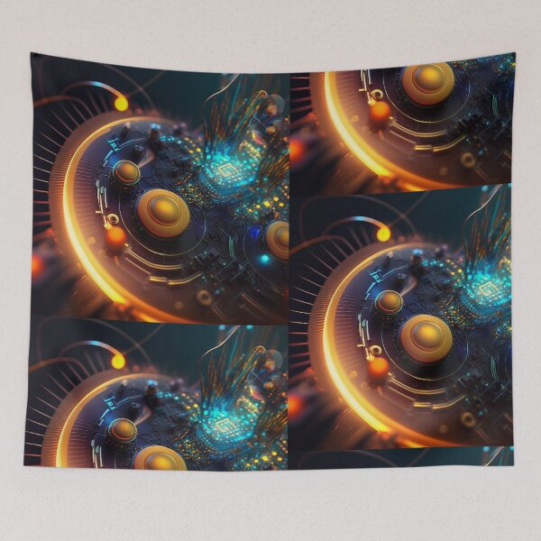 Item preview, Electronic Music Depiction Abstract Colorful Design designed and sold by EnzoZs.