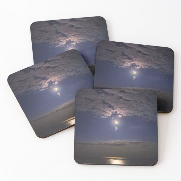 Item preview, Night Landscape with Full Moon and Semicolon in the Clouds designed and sold by Angelo Lipari.