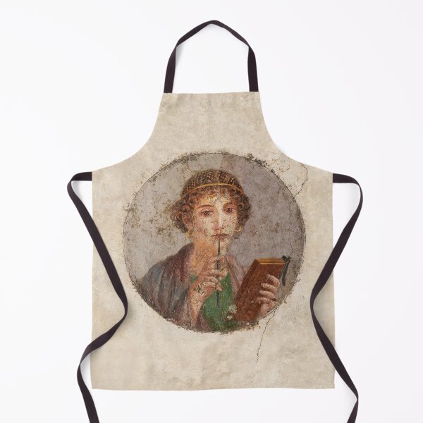 Item preview, Portrait of Sappho, Pompeii (HD) designed and sold by star-burst.