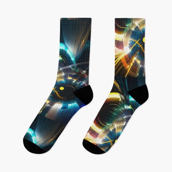Item preview, Electronic Music Portrait Abstract Colorful Design designed and sold by EnzoZs.