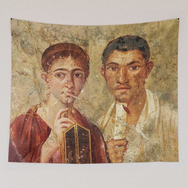 Item preview, Portrait of Terentius Neo, Pompeii (HD) designed and sold by star-burst.