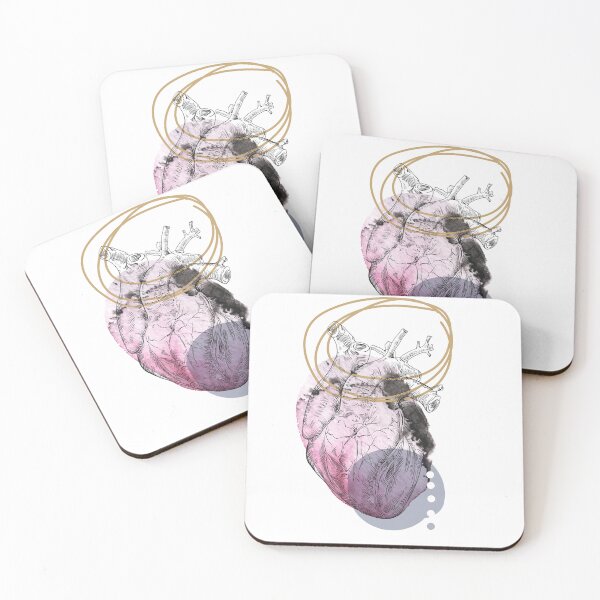 Item preview, Anatomical heart, engraving drawing.  designed and sold by Olga Berlet.