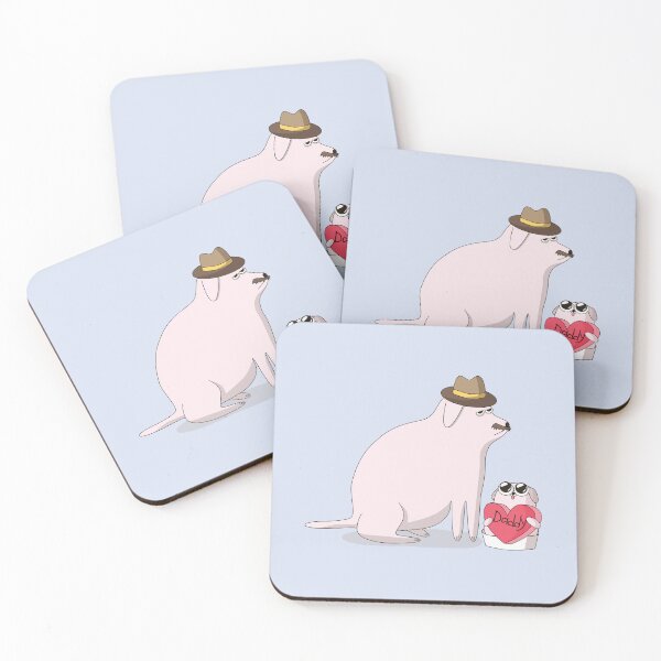 Item preview, Pink Dog - Father's Day designed and sold by CatterStudio.