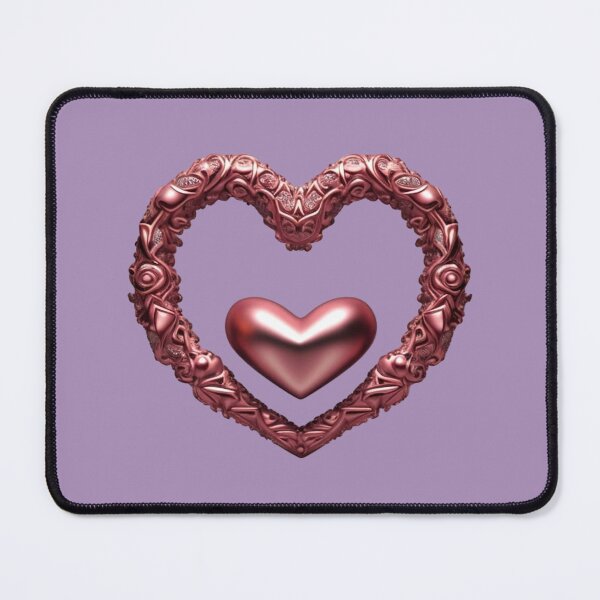 Item preview, Pink Metallic Heart designed and sold by Digiheart.