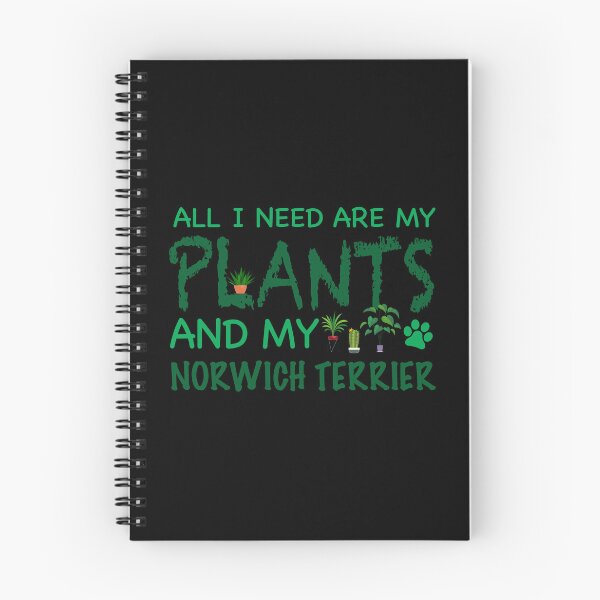 Item preview, Todo lo que necesito son mis plantas y mi Norwich Terrier - perro designed and sold by CJC Designs.