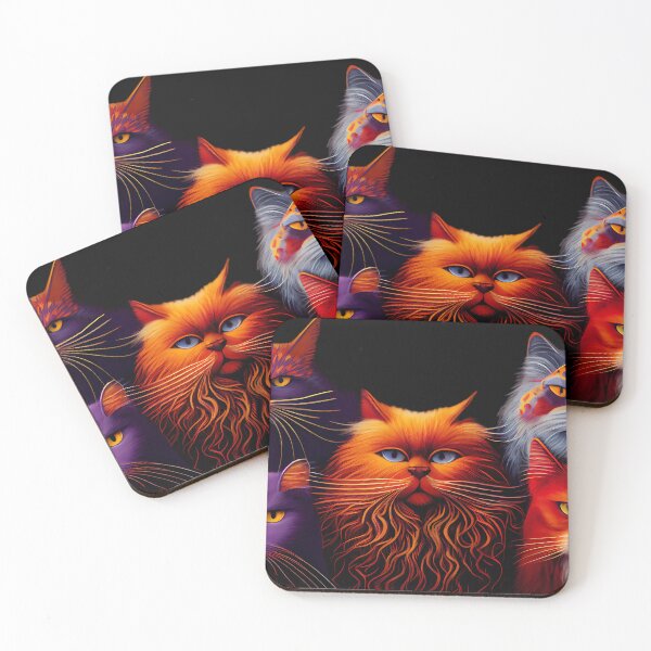 Item preview, Cats Contemporary Digital Art designed and sold by MTJ-Mushrooms.