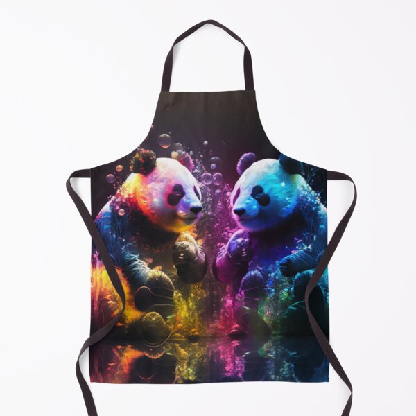 Item preview, Colourful and Wonderful Pandas - Cute Art designed and sold by GloriousArtSKD.