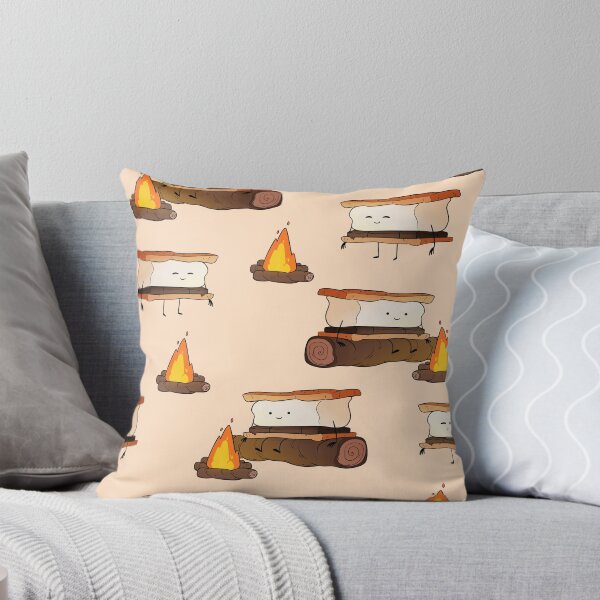 Item preview, Campfire S'mores Pattern designed and sold by LissetteRodz.