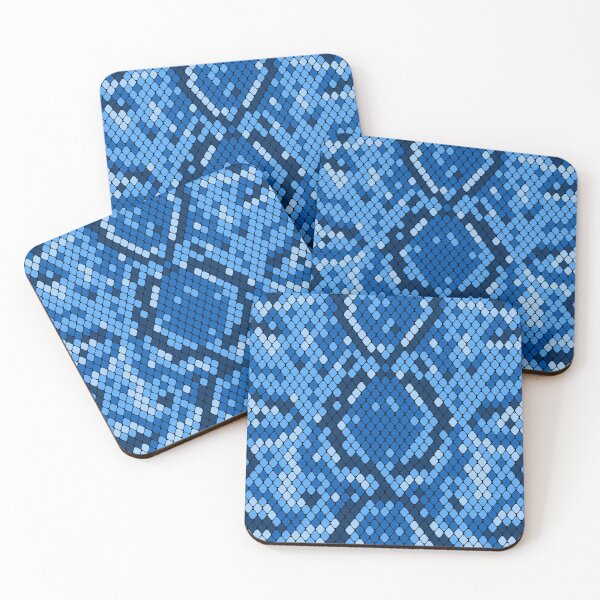 Item preview, Blue Snake Skin Pattern designed and sold by Ayoub14.