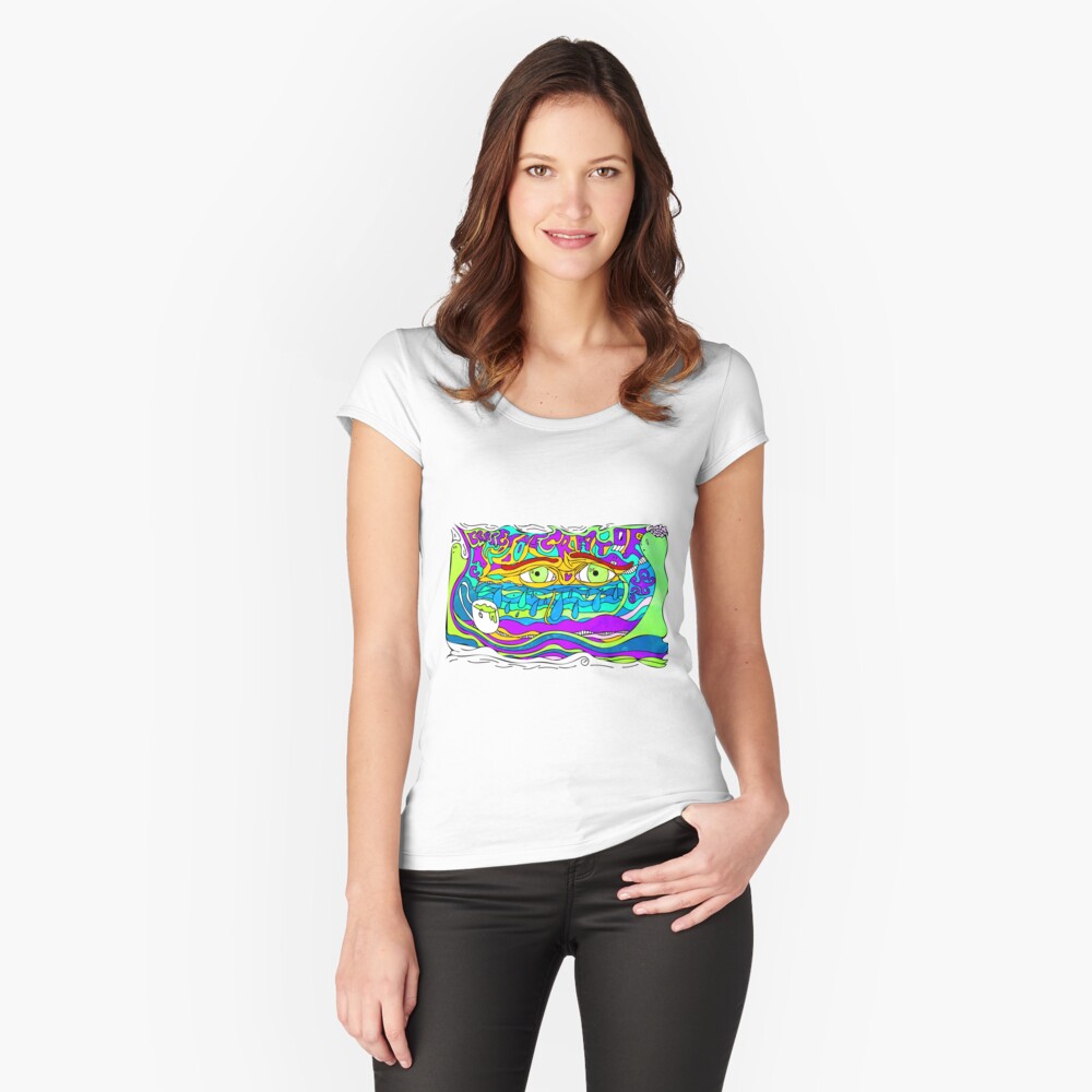 Item preview, Fitted Scoop T-Shirt designed and sold by craigthecreator.