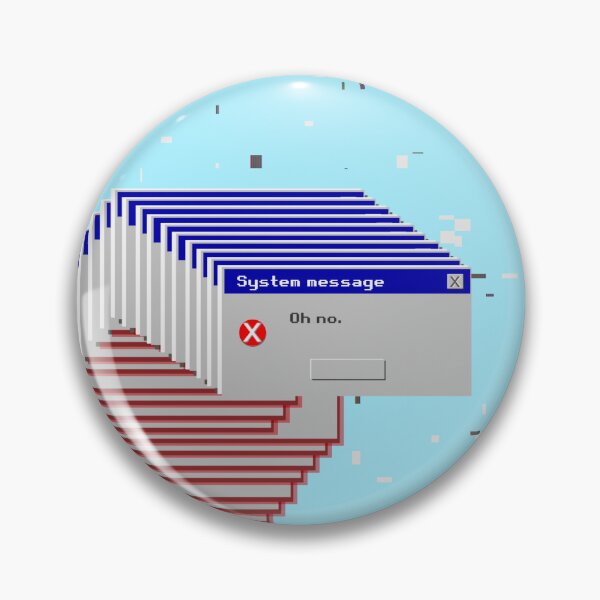Item preview, Microsoft Error Message with Oh no Text - Neurodivergent designed and sold by jolabrese.