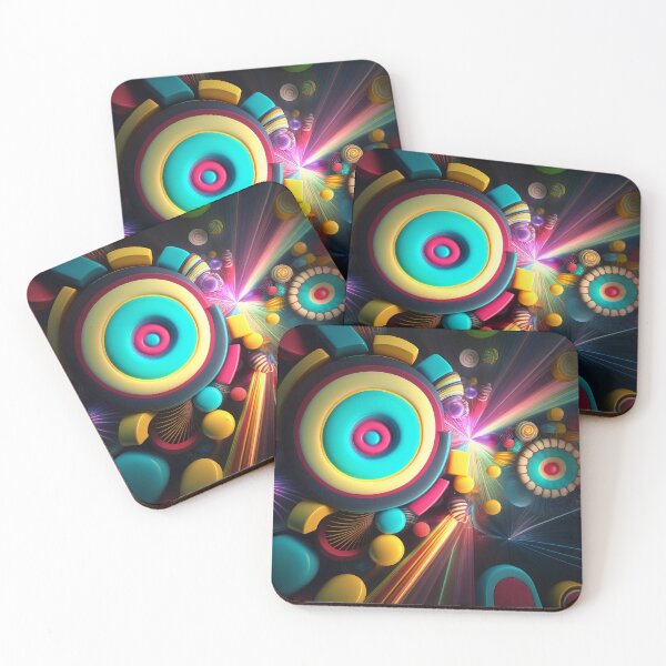 Item preview, Abstract Candy and Colorful Lights Design designed and sold by EnzoZs.