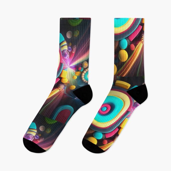 Item preview, Abstract Candy and Colorful Lights Design designed and sold by EnzoZs.