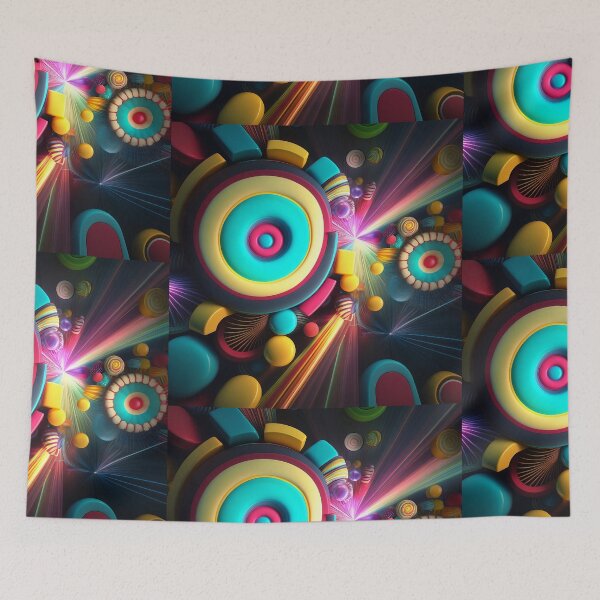 Item preview, Abstract Candy and Colorful Lights Design designed and sold by EnzoZs.