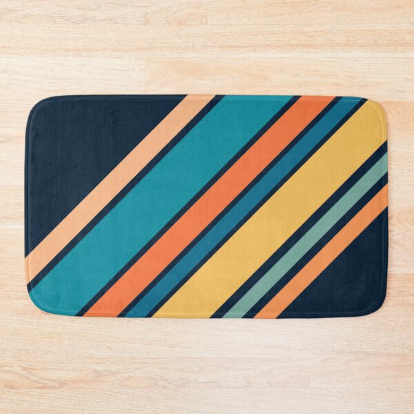 Item preview, Diagonal retro style stripes design designed and sold by BattaAnastasia.