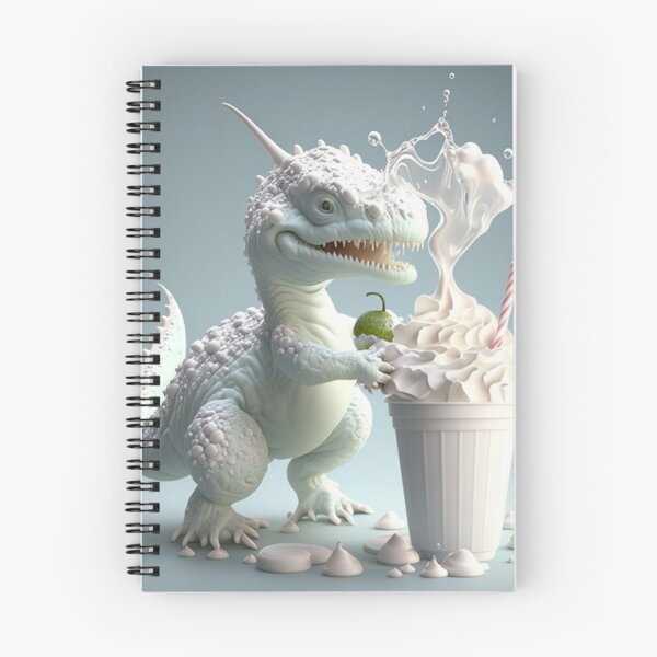 Item preview, dinosaur eating whipped creamed designed and sold by Northerz.